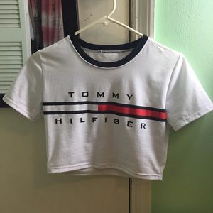 Tommy hillfiger crop top